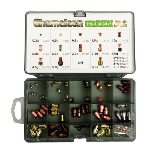 자자손손 카멜레온 그린 플러스 유동추 세트