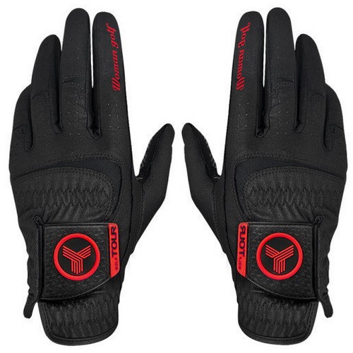 파워그립 여성용 골프장갑 양손 TGW-06