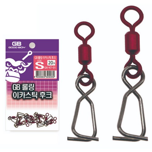 지비굿보이  GA-47 롤링 이카스틱 후크
