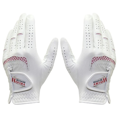 무쯔미혼마  프리미엄 천연양피 올양피 여성용 골프장갑 양손