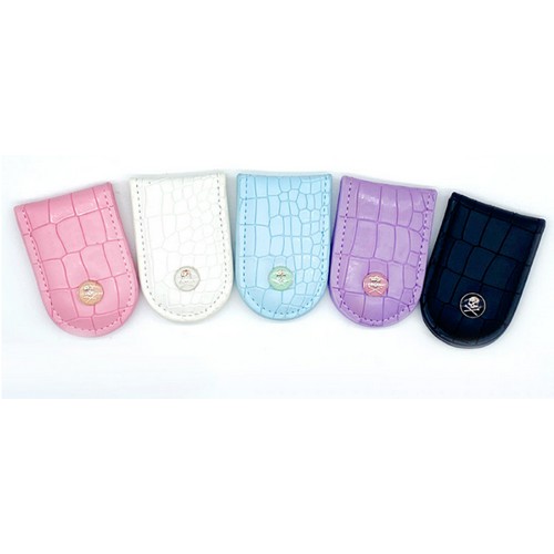 스컬 골프지갑 양면 자석 머니클립