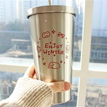 익명 깨꾹 빅 스텐 텀블러 620ml