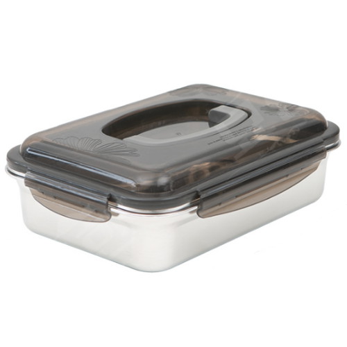 묘한 안전한 핸들형 김치통 1.7L