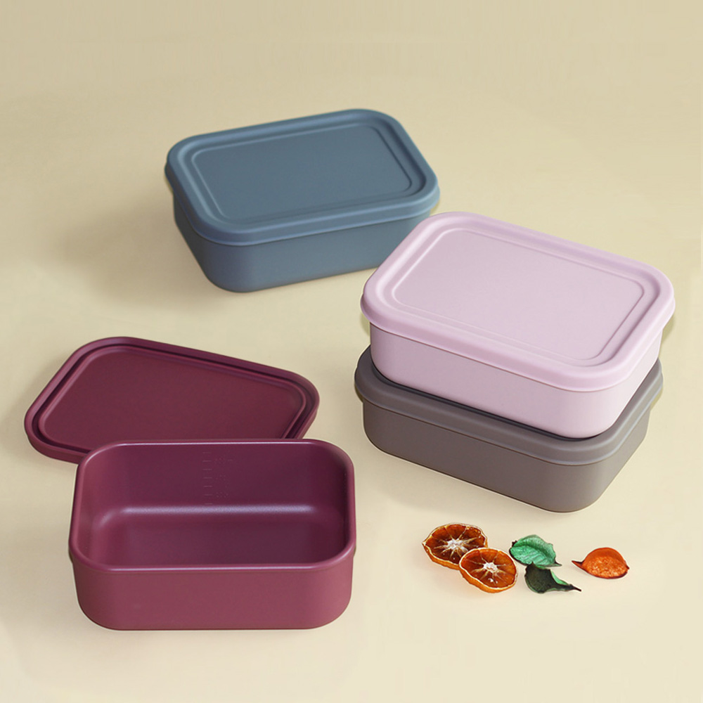 마미스테이블 담소 밀폐용기 직사각 L 650ml