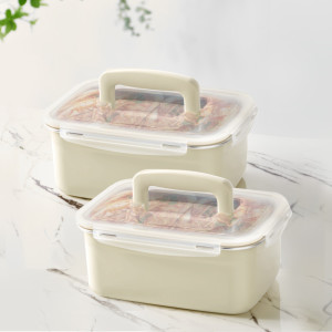 이녹스프랑 스텐 핸들 김치통 3.5L