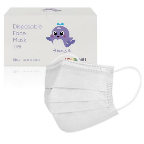 고라니프렌즈 고래마스크 중형 50매입