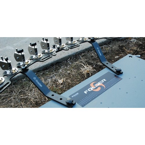 크루션  받침틀 경질 연장대 절곡형 대