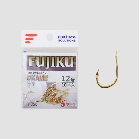 후지쿠 오카메 눌림 무미늘 바늘