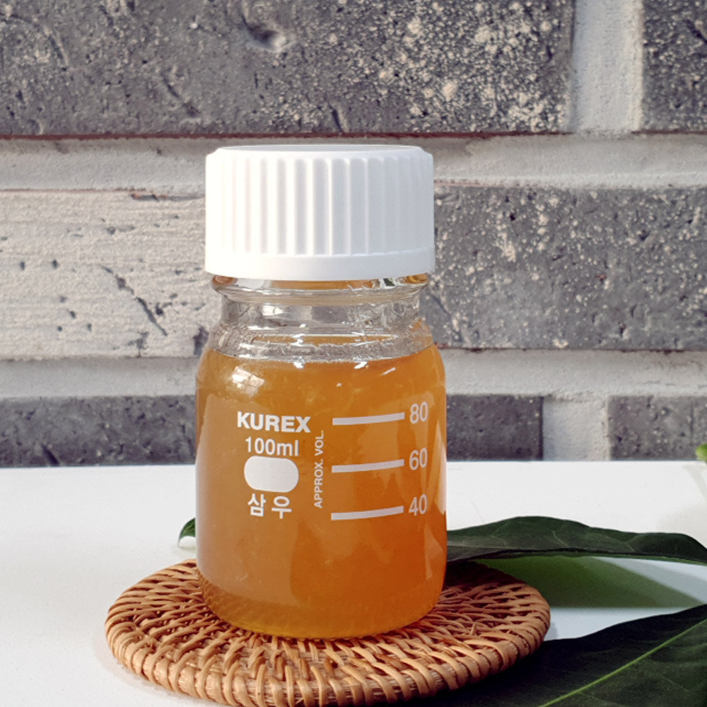 미르코리아 눈금 유리병 100ml