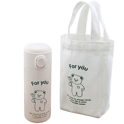 제이블룸 포유 베어 텀블러 350ml + 파우치 - 에누리 가격비교