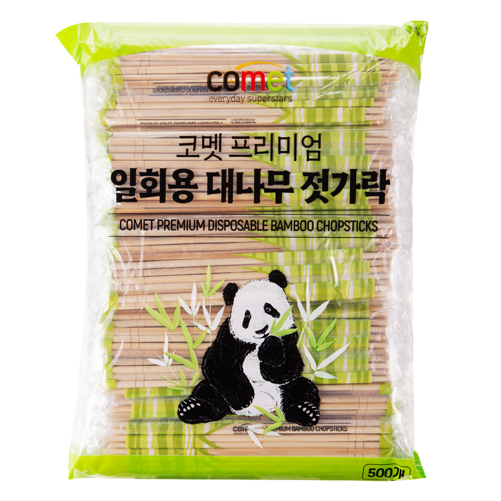 쿠팡 코멧 프리미엄 일회용 대나무 젓가락