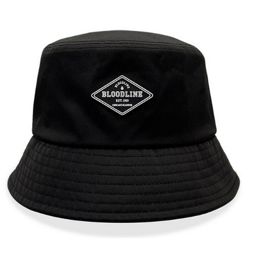 블러드라인  실리콘 버킷햇 블랙 BLUHA108BK