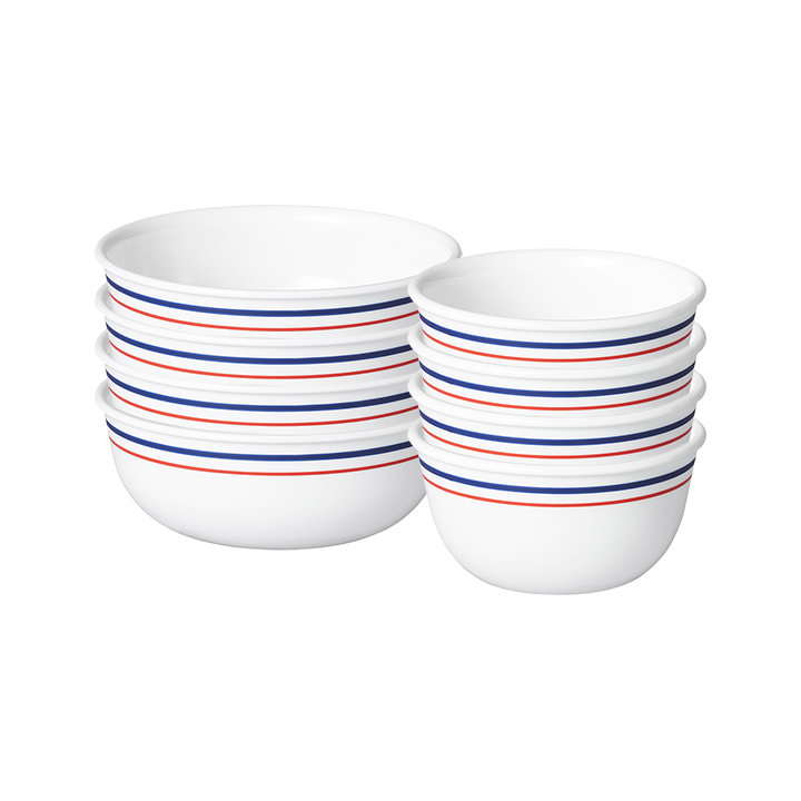 코렐 레드앤블루 신형 공기대접세트