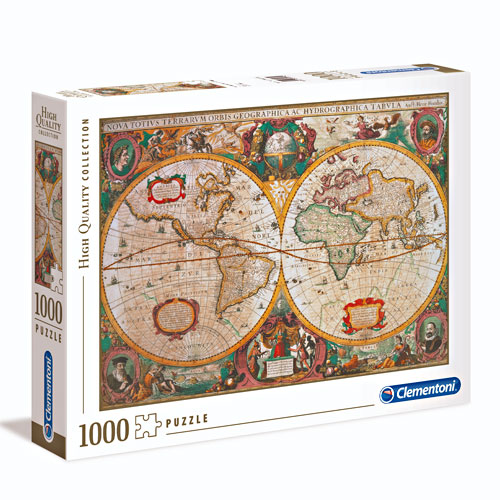 코리아보드게임즈  클레멘토니 헨리쿠스 혼디우스의 고지도 C31229