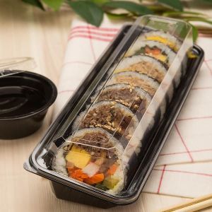K1-B 일회용 김밥 포장용기 세트
