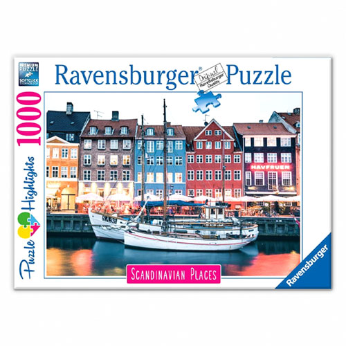 코리아보드게임즈  라벤스부르거 덴마크 코펜하겐의 풍경 R167395