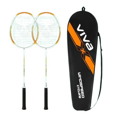 비바  윈드스피드 싸이클론 배드민턴 라켓 2인 세트