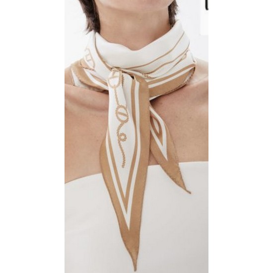 헤지스 H클립 마름모 실크 스카프_HISC3F502I2