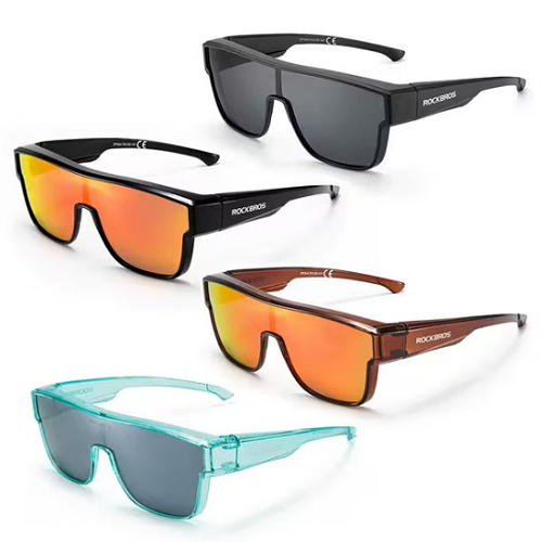 락브로스  안경위에 착용하는 안경 커버 편광 고글 SP304