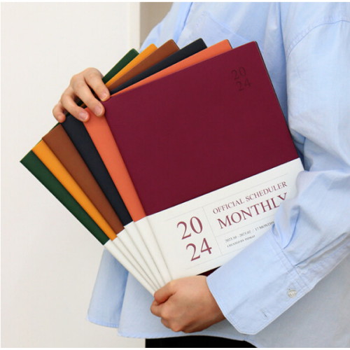 인디고  2024 오피셜 빅 먼슬리 스케줄러