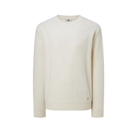 닥스 맨 울캐시혼방 라운드 스웨터 DMSW3D013OW