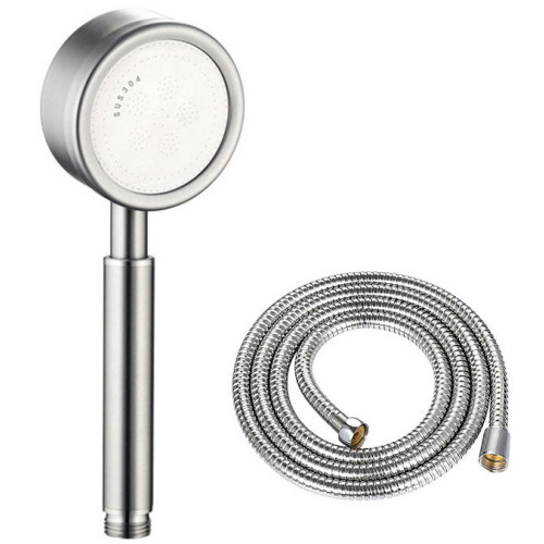 올스텐실버 절수 수압상승 샤워기 헤드 샤워 호스 set