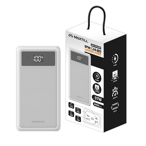 MAXTILL  PD 97W 보조배터리 GM-PW3097 30000mAh