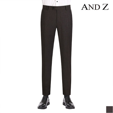 ANDZ 스트레치 슬림핏 브라운 정장팬츠 BZA4SP1103