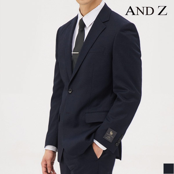 ANDZ 멜란지 네이비 이모션 임팩트 정장자켓_BLA4SB1181
