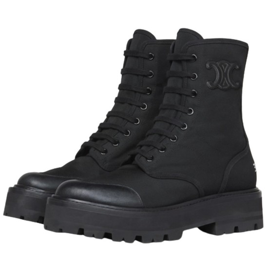 셀린느 벌키 레이스 업 부츠 345597004C 38NO