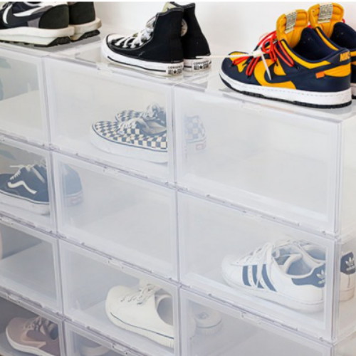 아이리스코리아  디슈플레이 투명 신발정리함