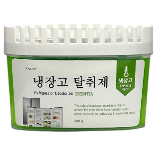 퍼굿 냉장고 탈취제 에멀젼 녹차 300g