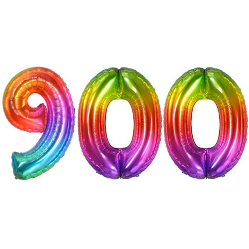 조이파티 생일파티 숫자풍선 대형 레인보우 900 - 에누리 가격비교