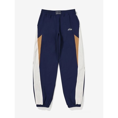 휠라 컬럴블럭 우븐 조거팬츠 FS2WPF3151F_NAY