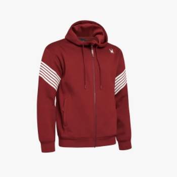 스파이더 슬리브 프린트 후드 집업 재킷 SPHFCNFT302U