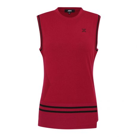 JDX골프 JDX 배색 솔리드 니트 베스트 X1SVU7360DP