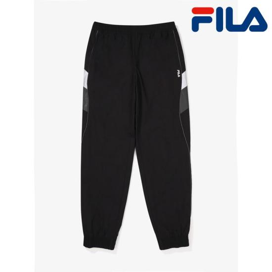 휠라  재귀반사 스트레치 우븐팬츠 FS2WPF3201M_BLK