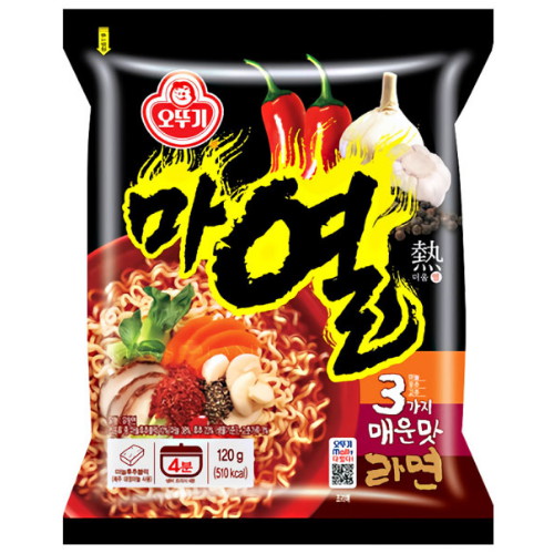 오뚜기  마열라면 120g