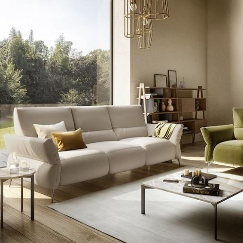 나뚜찌 에디션스 마카오 천연가죽 리클라이너 4인용