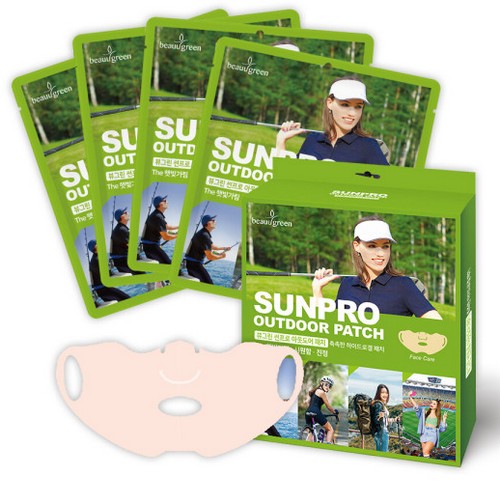뷰티화장품  뷰그린 썬프로 아웃도어 패치 귀걸이형