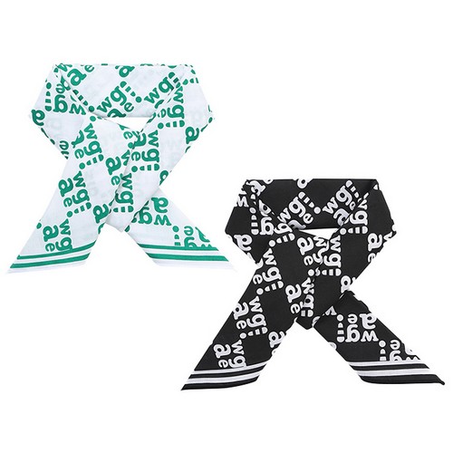 와이드앵글  WG 풀패턴 스카프 WWM23Z01