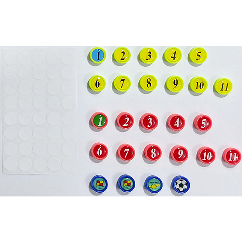 로쿠스 축구 작전판 자석알 세트