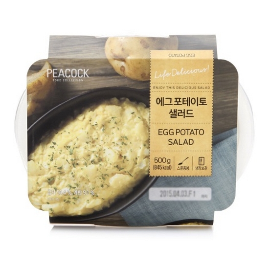 이마트 피코크 에그포테이토 샐러드 500g