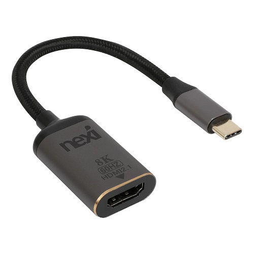 리버네트워크 NEXI NX-U31HD-8K Type C to HDMI 컨버터