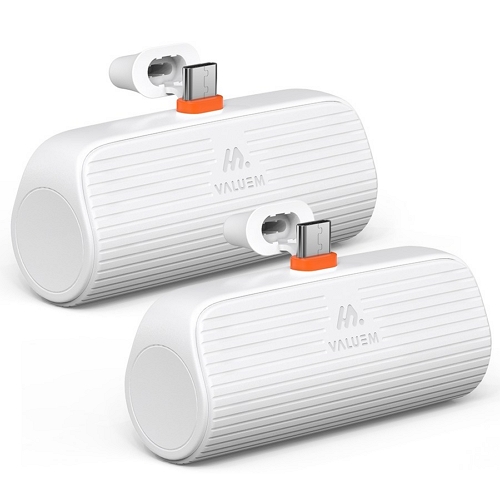 디엠케이코리아 밸류엠 PD 20W 미니 도킹 일체형 보조배터리 VM-PA5PD20WCP 5000mAh