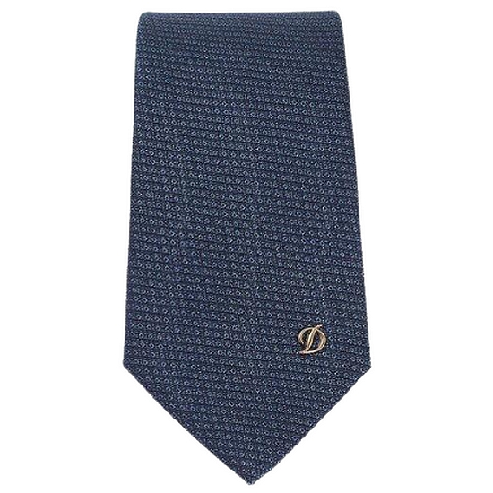 ST듀퐁 투톤배색 기하학 슬림타이 TE2FM61KA019TNY