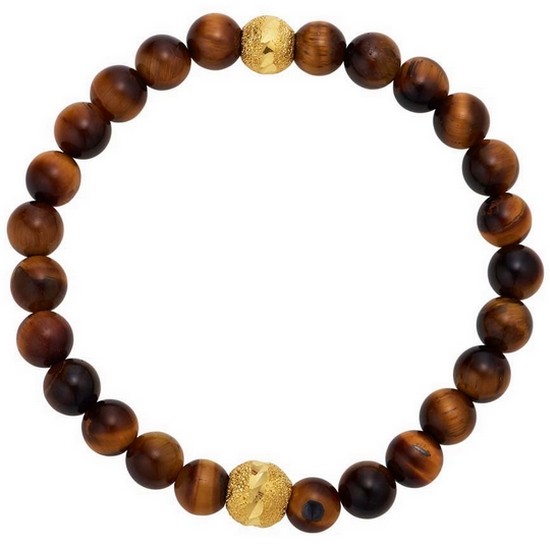 한국금다이아몬드  남자 볼 팔찌 투 볼 컷팅 호안석 3.75g