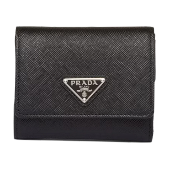 프라다 사피아노 가죽 반지갑_1MH043 QHH F0632