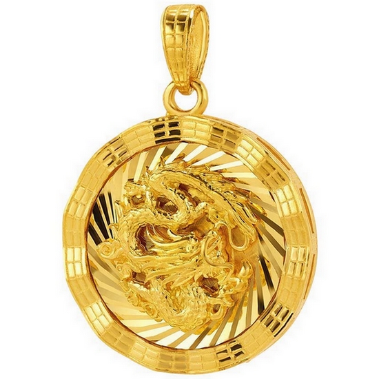 한국금다이아몬드  남자 펜던트 구름용 18.75g