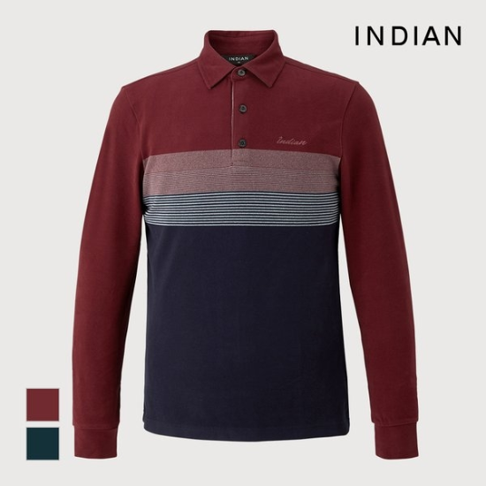 인디안 시밀 한기장 티셔츠 MITALYW9301